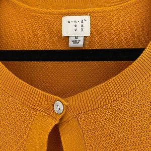New Day mustard cardigan